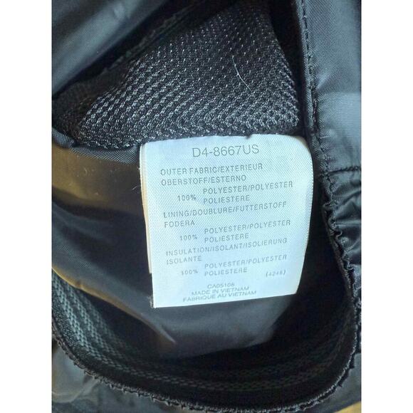 Descente Full Zip Insulated Hooded Ski Jacket Coat Parka Gray/Blue Men's Medium - Picture 9 of 13